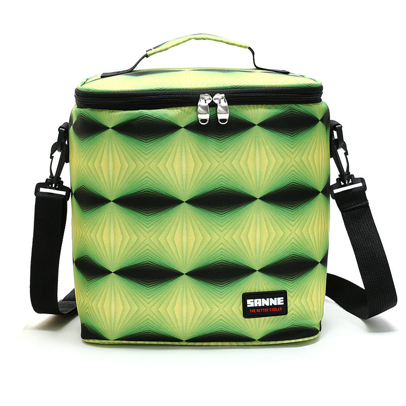 SANNEA MULTICOLOR INSULATED LUNCH BAG medium