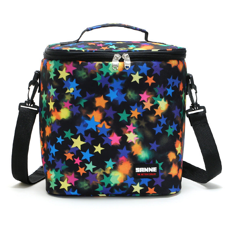SANNEA MULTICOLOR INSULATED LUNCH BAG medium