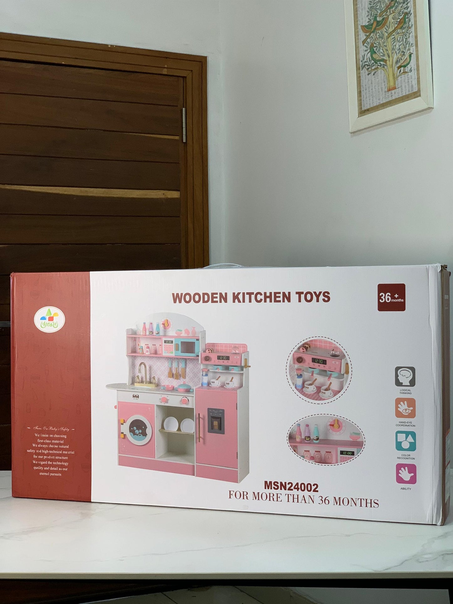 CERAMIC KITCHEN PRETEND PLAY SET FOR KIDS CHEF (3YRS AND ABOVE)