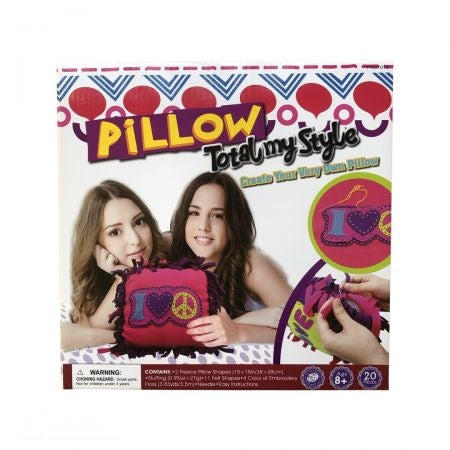 PILLOW TOTAL MY STYLE: KIDS DIY CRAFT PILLOW