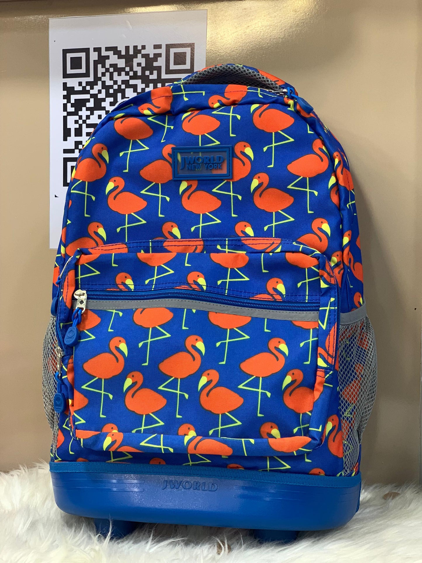 JWORLD 16 INCHES TROLLEY BACK BAG FOR AGES 4-10YEARS