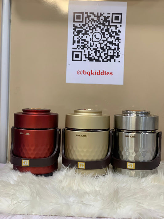 AILIJIN 1.4L FOOD FLASK WITH INNER BOWL 8 TO 12HOURS HEAT RETENTION