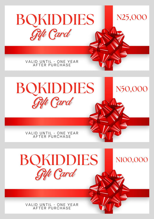 BQKIDDIES GIFT CARD