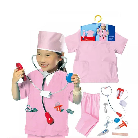 NURSE CHILDREN CAREER COSTUME/3-14YRS
