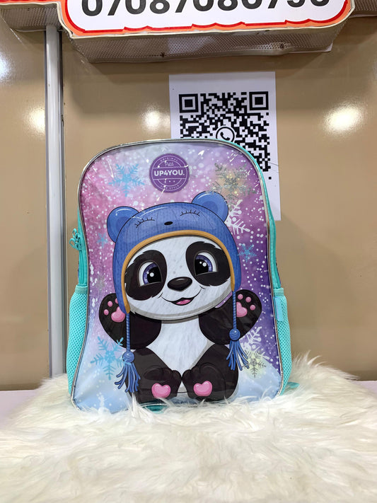 PETIT UP4YOU PANDA BACK BAG 4-7YRS