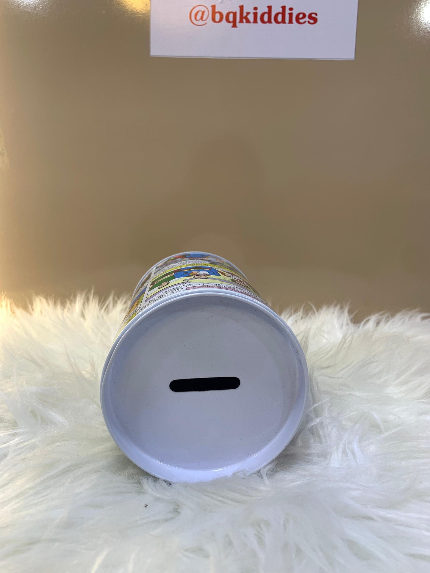 CHILDREN STEEL CHARACTER PIGGY BANK