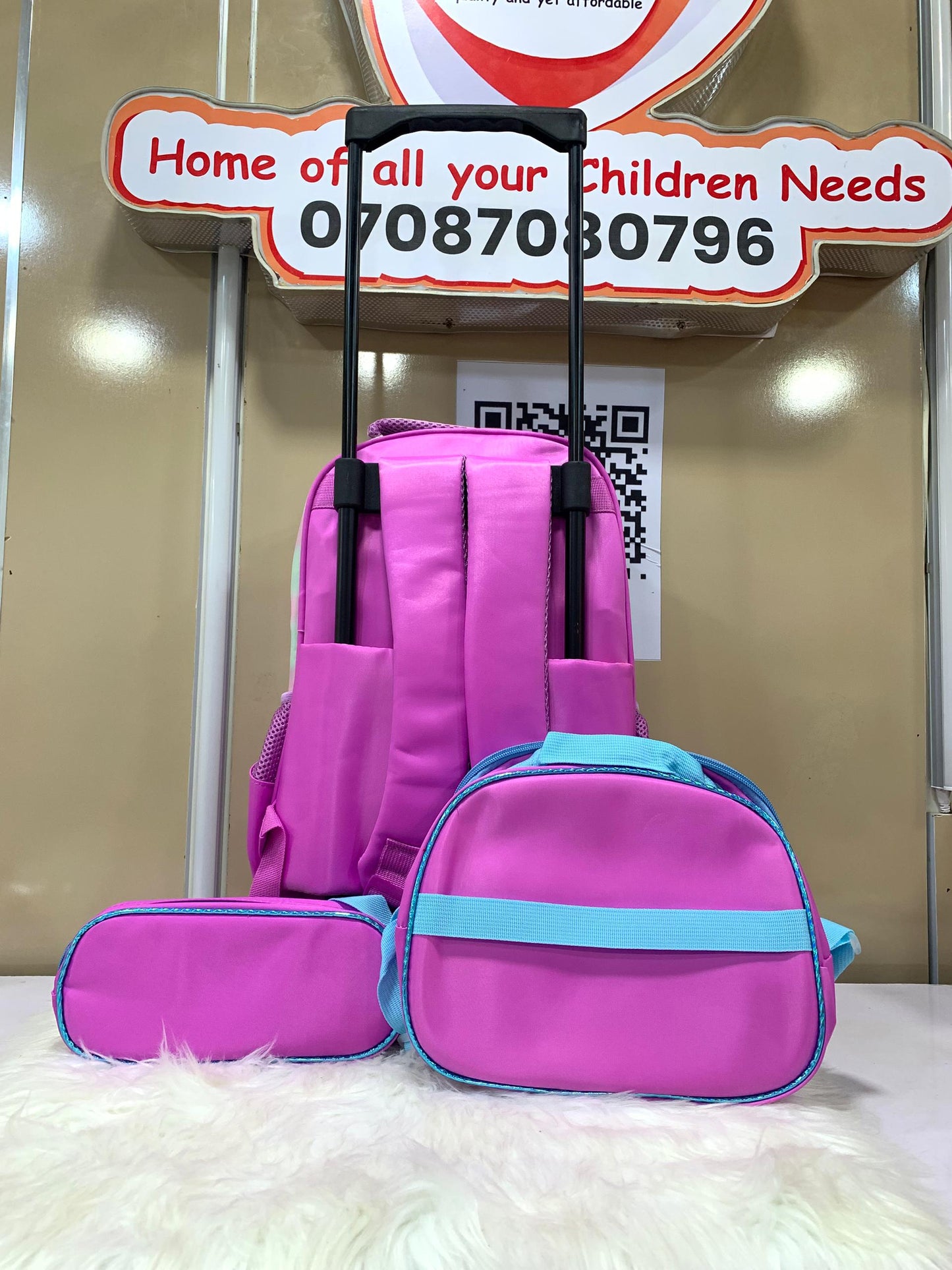 SOFIA THE FIRST TROLLEY BAG SET