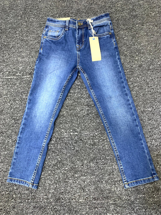 M&S DENIM JEANS (SLIM FIT/STRAIGHT FIT) ROYALE BLUE