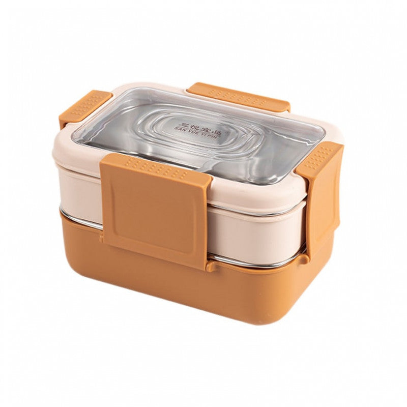 DOUBLE DECKER SANYUE INSULATED LUNCHBOX
